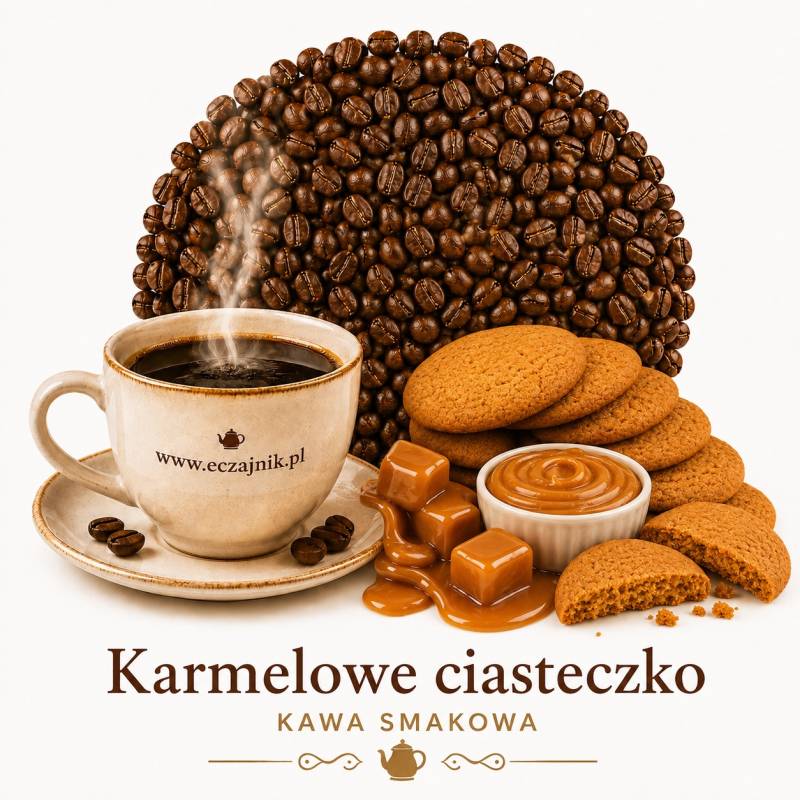 Kawa Arabica - Karmelowe Ciasteczko