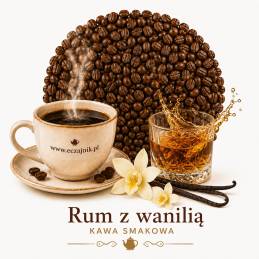 Kawa Arabica - Rum z Wanilią