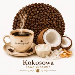 Kawa Kokosowa – smakowa 100% Arabica Brazylia Santos | eczajnik.live