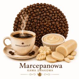 Kawa Marcepanowa – migdałowa 100% Arabica | eczajnik.live